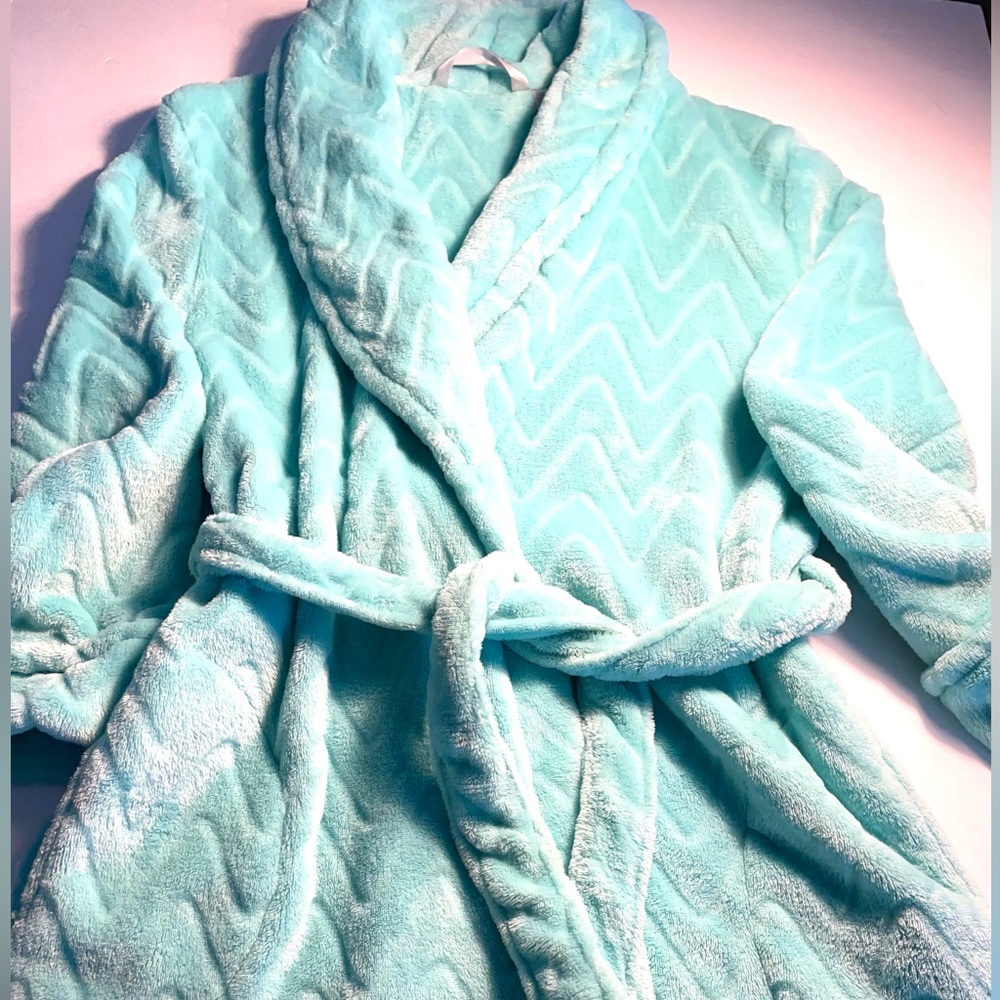 NWOT: Jasmine Rose, bathrobe, medium, mint green